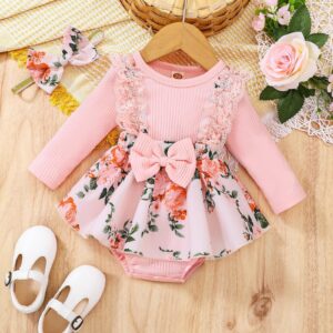Adorable Baby Girl Romper