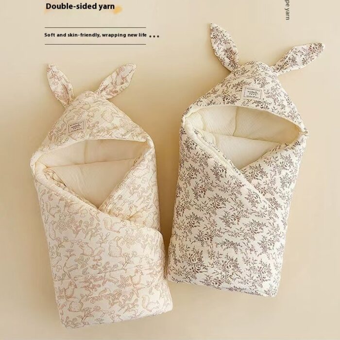 Newborn Crepe Bean Bag Blanket