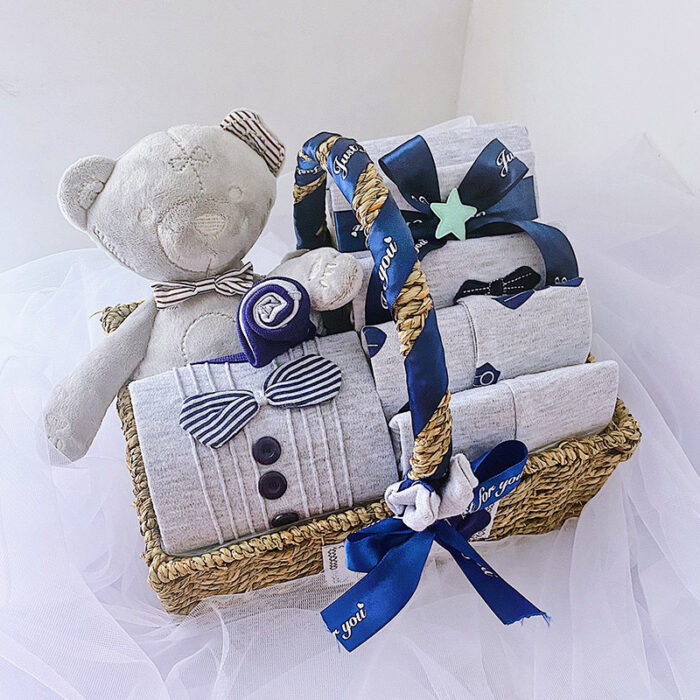 Warm and Stylish Newborn Boy Baby Clothes Set