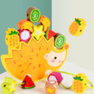 Hedgehog Fruit Balance Building Blocks
