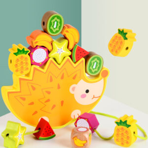 Hedgehog Fruit Balance Building Blocks